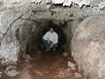 A cave (lava tube).