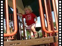 Misha on playground