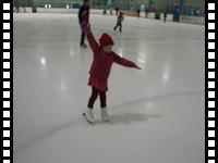 Katya practicing her skating program (3rd day of practice)