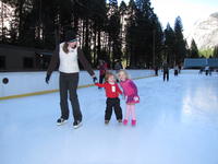 Misha with her friend Lucille and her mom